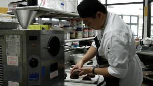 Ryan Chang will earn two degrees—in culinary arts, and in baking and pastry