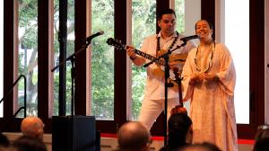 Award-winning musician Raiatea Helm sings mele aloha ʻāina. 
