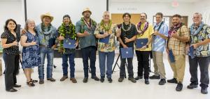 The inaugural class of Hawai‘i Community College’s butchery course Photo credit: Sarah Anderson