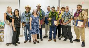 The inaugural class of Hawai‘i Community College’s new butchery course Photo credit: Sarah Anderson