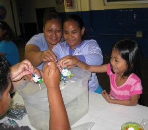 Make A Microbe activity at Ocean FEST