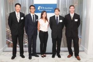 Photo 2: From L-R: Wilson Wang, Billy Wu, Miku Konsolas, James Jone and Luke Kudray.