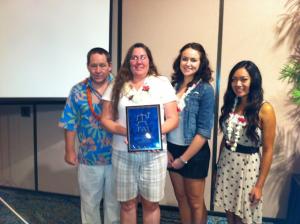 Ka La staff from L-R, Mike Leidemann, Adina Murakami, Ieva Bytautaite, Karla Choto