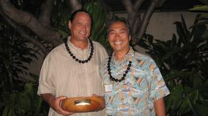Braddah J Barrett and Alapaki Luke represented the college at the 2012 Betty Crocker Awards.