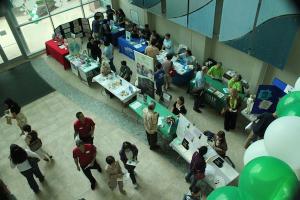 Last year's health fair at JABSOM