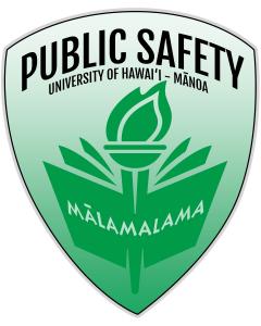 The UHM Department of Public Safety's new patch.