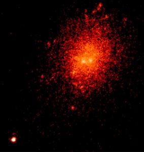 SDSS1133 (lower left) and Markarian 177. Credit W.M. Keck Observatory./M. Koss (ETH Zurich) et al. 