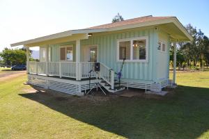 Container home built by Kaua'i CC students and faculty.