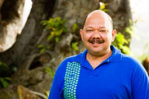 NHEA Educator of the Year award recipient Nawa'a Napoleon