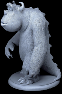 Character sculpture by Pixar Animation artist Jerome Ranft.