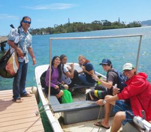 Heading out to Coconut Island