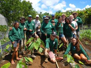 GoFarm Hawai'i @ Kaua'i CC program participants.