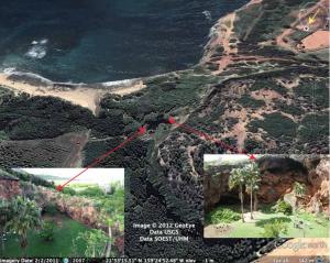 The only well-documented paleotsunami deposit in Hawaii from the 16th century is on Kauai.