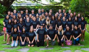 2016 Shidler Freshman DAP students.