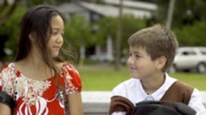 A scene from the student film, B-Movie 