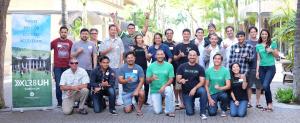 The XLR8UH team and members of Cohort 5