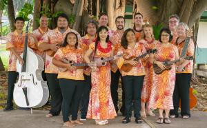 Students of UH Maui College Institute of Hawaiian Music