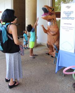 Even a T. Rex stopped by last year