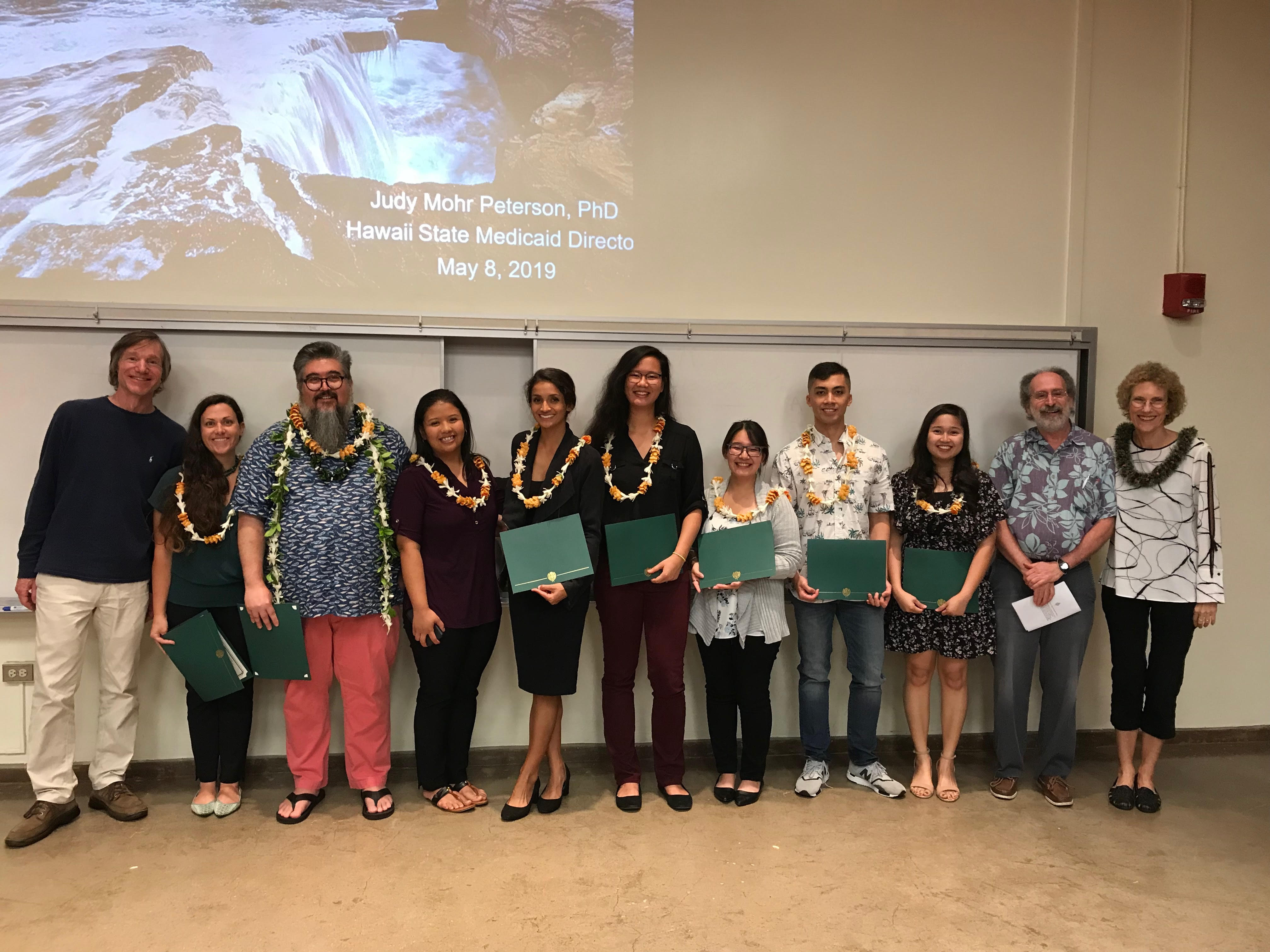 2019 Delta Omega Student and Faculty Inductees