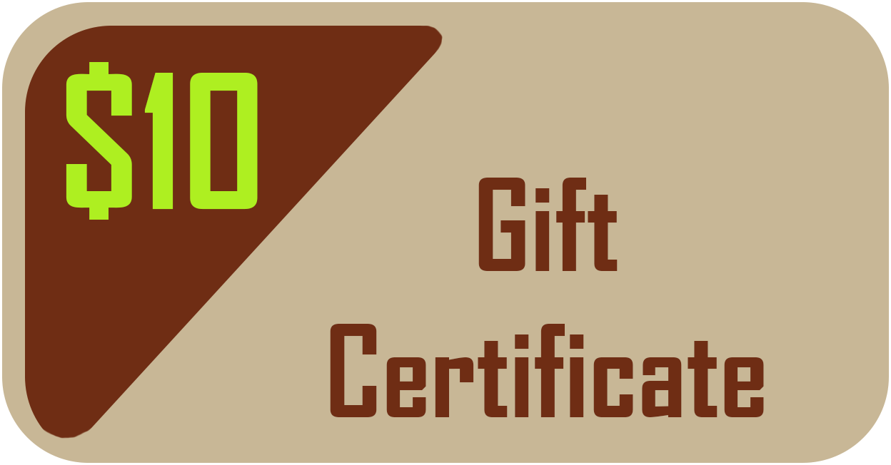 $10 gift certificate