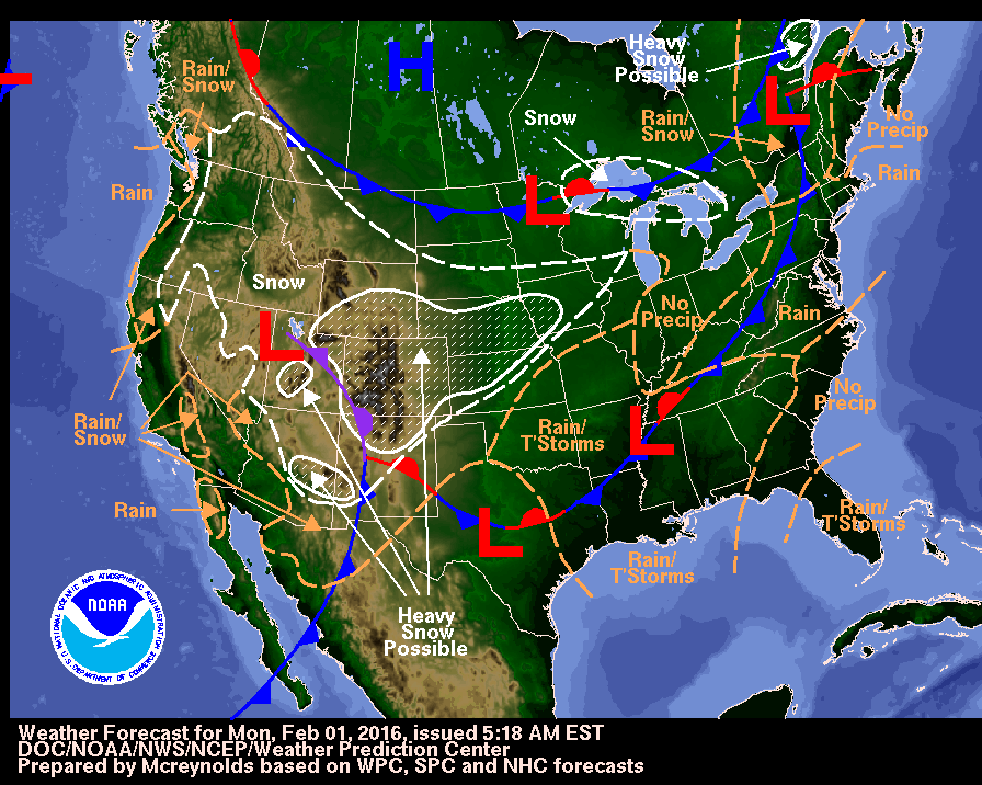 High Low Weather Map <P><Strong>Fig. 3.2.</Strong> This Weather Fig. 3.2. This Weather Map  Illustrates High Pressure (H) And Low Pressure (L) Weather Systems Across  North America. Image Courtesy Of National Oceanic And Atmospheric  Administration (Noaa)