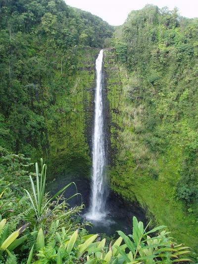 <p>Fig. 1. Waterfalls in Hawai'i help to cycle matter as part of a bigger ecosystem.</p>