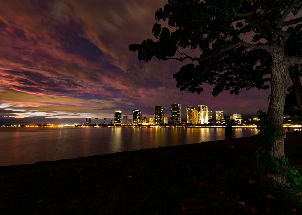 Kakaako at night