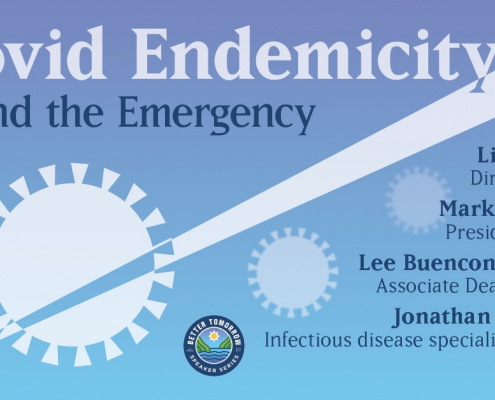 Covid endemicity event graphic