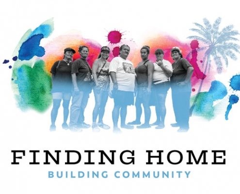 finding home building community graphic