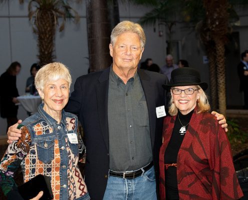 Marcus Rediker, Lynne Johnson and friend.
