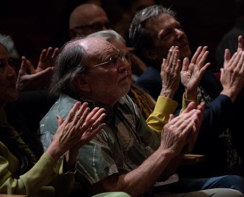 Neil Abercrombie in the audience