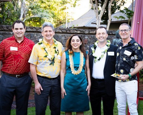 Organizers with speaker