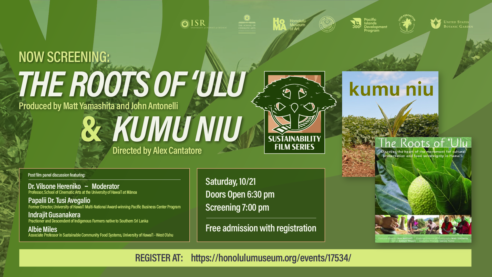 Roots of Ulu and Kumu Miu event graphic