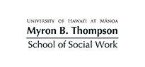 University of Hawaii at Manoa Myron B Thompson School of Social Work Logo