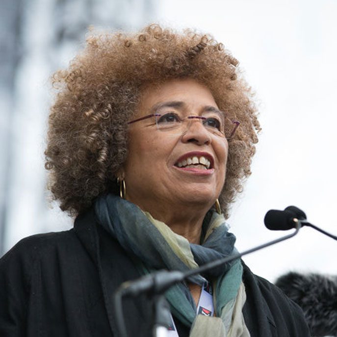 Angela Davis portrait