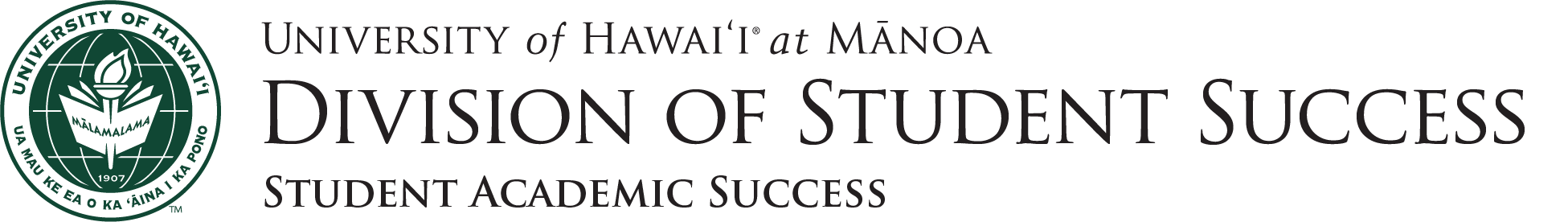 Student Academic Success - Division of Student Success logo