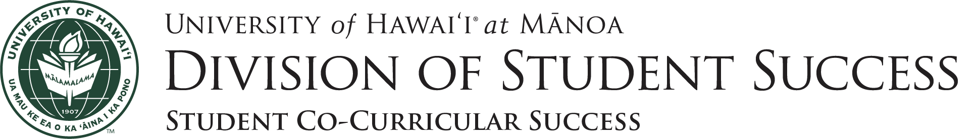 Student Co-Curricular Success - Division of Student Success logo