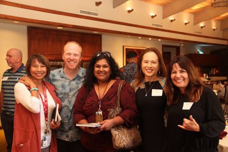 2018 Field Instructor Luncheon, where a group of people pose