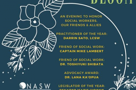 2020 NASW Hawai’i Gala Award Winners Include Former MBTSSW Faculty