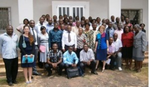 Malaria research team at the Biotechnology Centre, University of Yaounde 1, Cameroon.