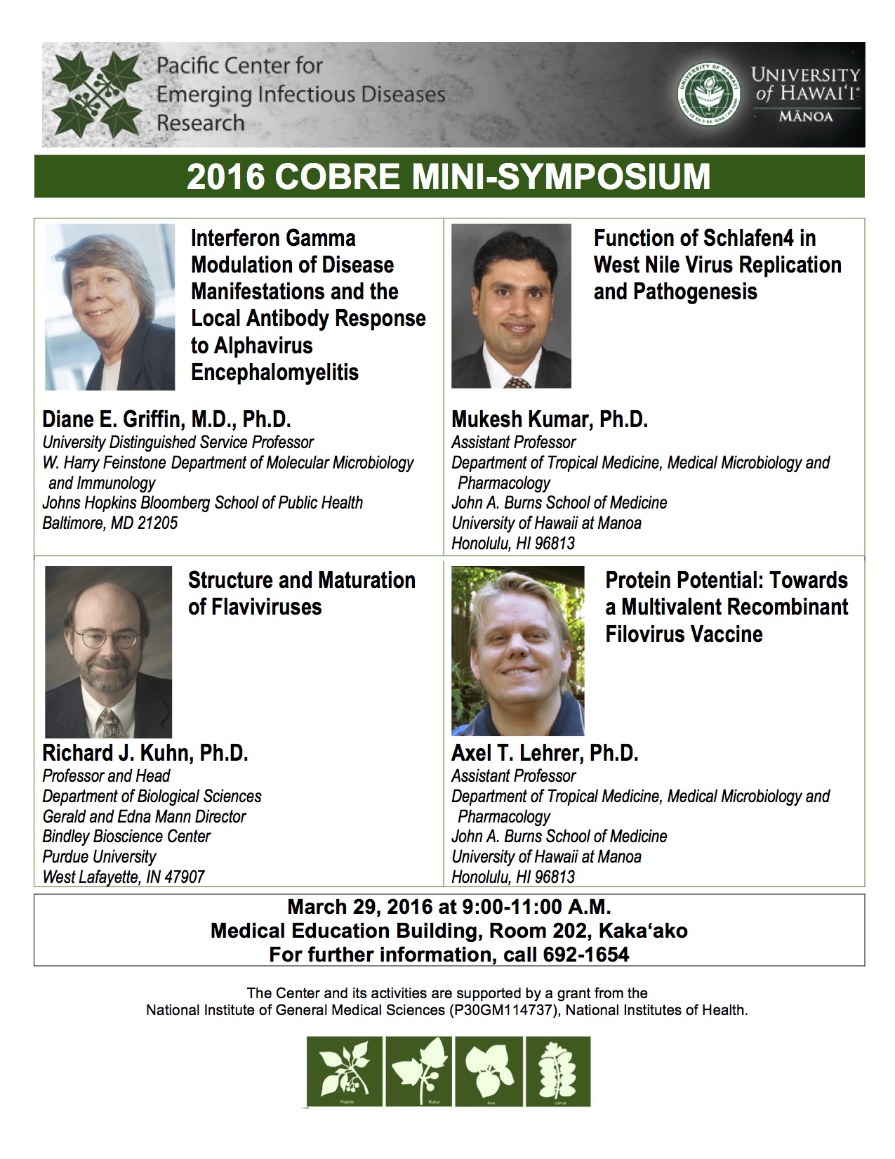 Mini-Symposium 2016