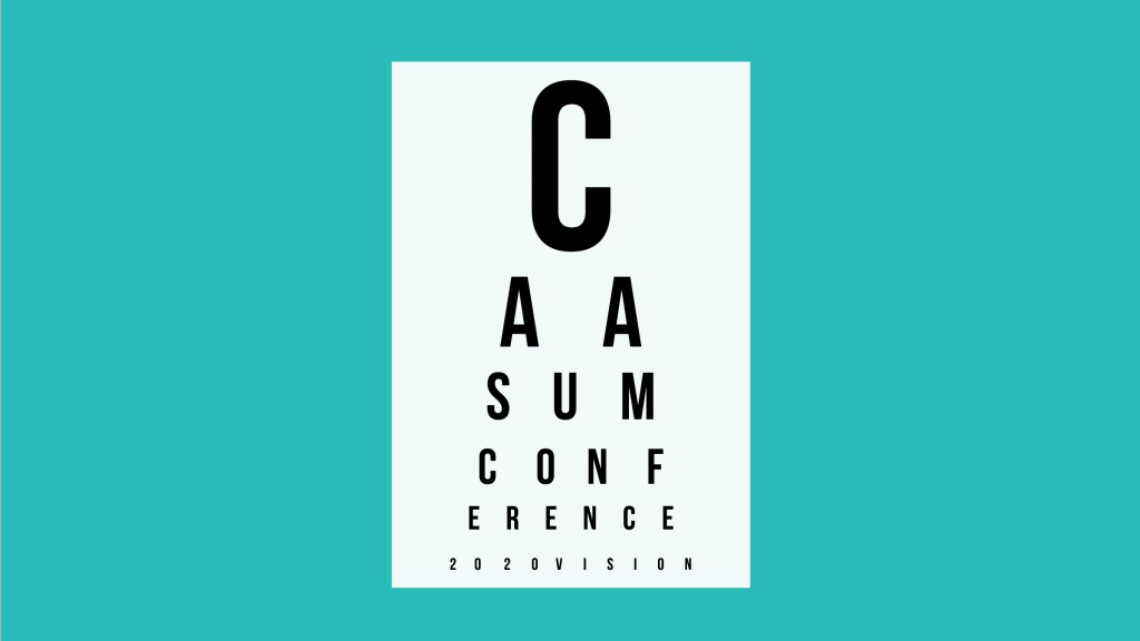 CAA Summer Conference 2020 Flyer Cutout