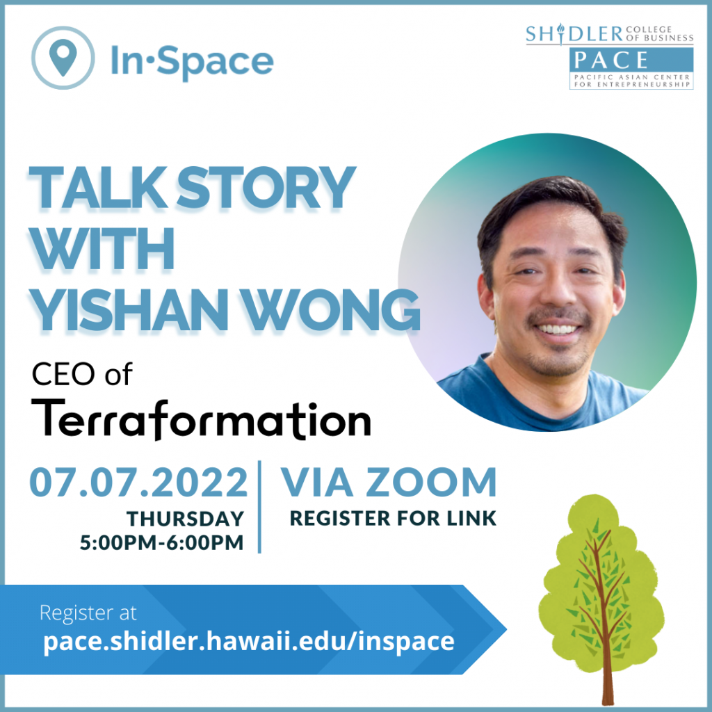 Talk Story with the CEO of Terraformation! | Mānoa Advising Center