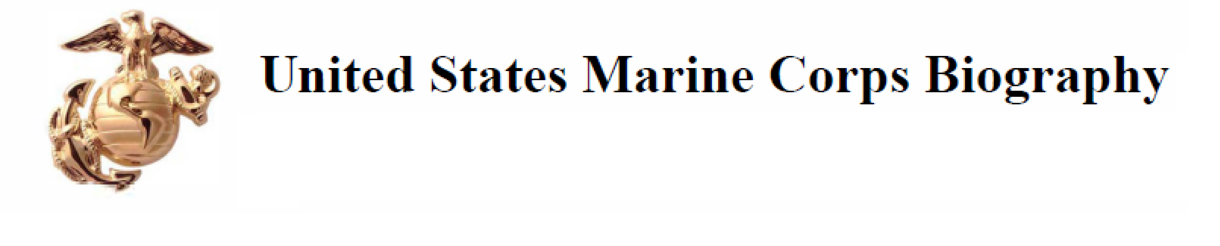 USMC Bio Header