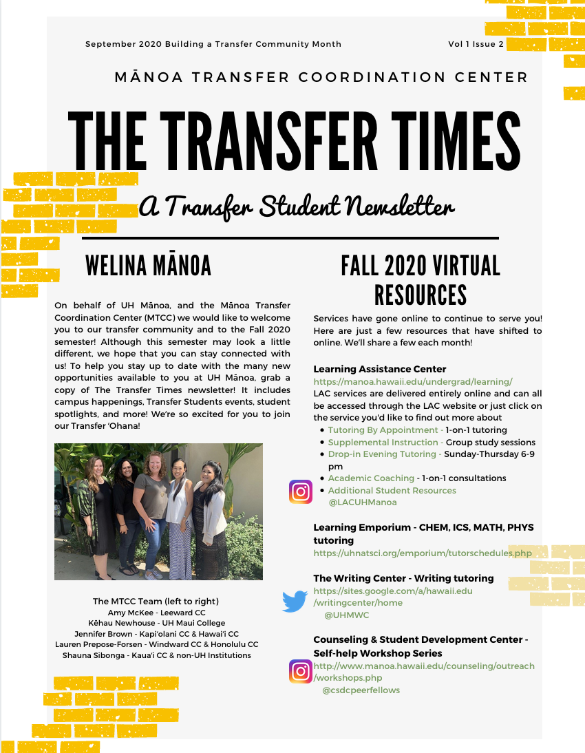 Transfer Times September 2020