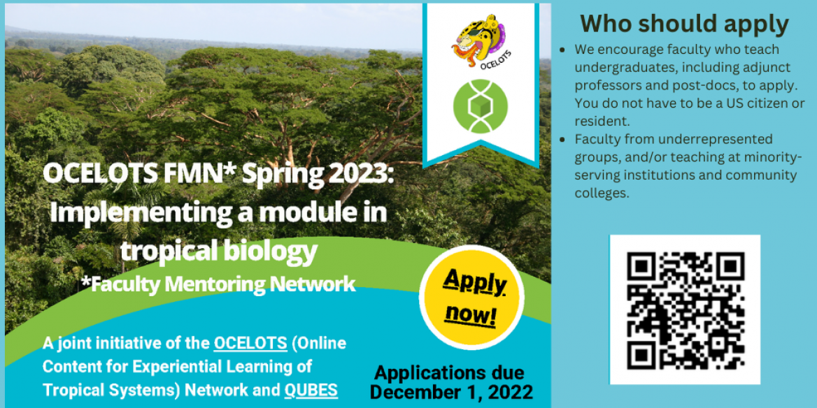 New opportunity for Biology faculty members