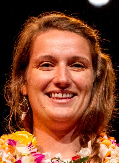2016 award winner Keisha Bahr