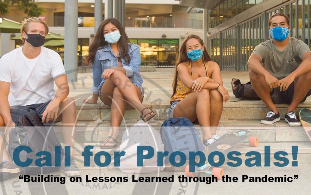 Call for Proposals - Building on Lessons Learned through the Pandemic